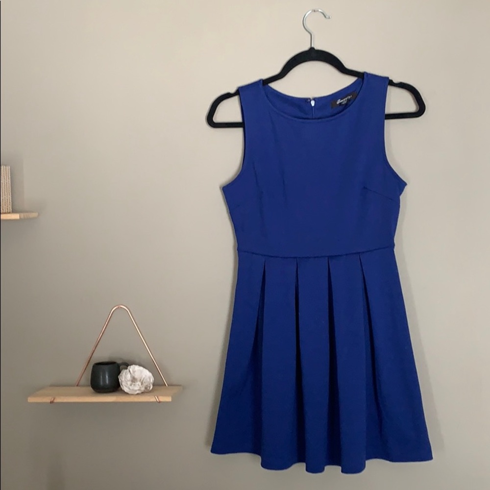 forever 21 blue mini dress